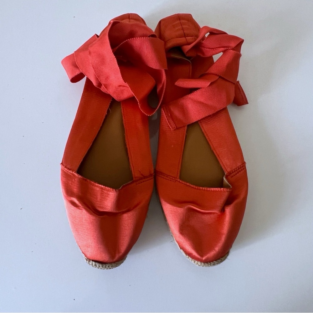 lanvin espadrille Tie Shoes Flats size 39 US 7.5 - Picture 3 of 8